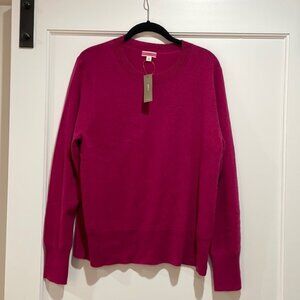 J.Crew classic fit 100% cashmere sweater
